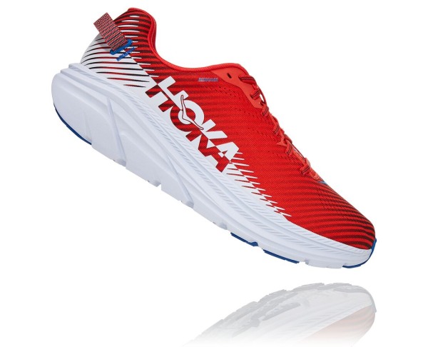 Hoka One One Rincon 2 Mens UK - Red Road Running Shoes - KAILN5812